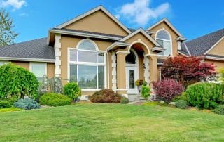 Exterior of home and front yard